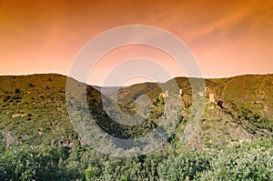 Cathar castle of Lastour