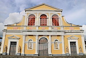 Cathderal in Pointe-a-Pitre, Guadeloupe, France photo