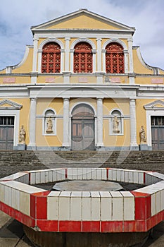 Cathderal in Pointe-a-Pitre, Guadeloupe, France photo