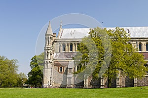 Cathedral and Abbey Church of Saint Alban in St.Albans, UK