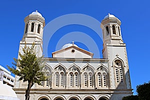 Cathedral of Agia-Napa, the main Orthodox Church of Limassol city, Cyprus