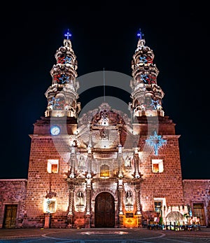 Cathedral of Aguascalientes in Mexico photo