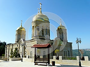 Cathedral of All Saints of the Gornensky Monastery. Jerusalem, Israel