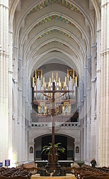 Cathedral of Almudena in Madrid photo