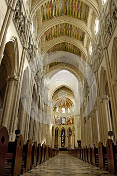 Cathedral of Almudena, Madrid. Principal dome photo