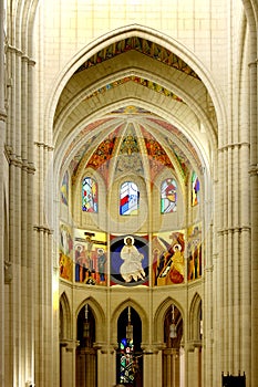 Cathedral of Almudena, Madrid. Principal dome photo