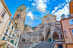 Cathedral in Amalfi, Italy
