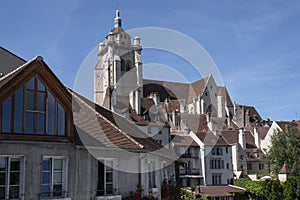 Cathedral and architecture of Dole