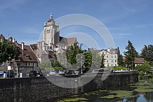 Cathedral and architecture of Dole