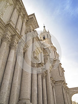 Cathedral of Arequipa, Peru photo