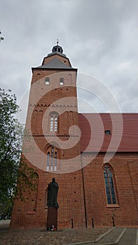 Cathedral of the Assumption of the Blessed Virgin Mary in Gorzow Wielkopolski city