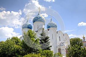 Cathedral of the Assumption of the Blessed Virgin Mary. Holy Trinity St. Sergius Lavra.