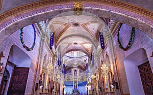 Cathedral Atar Parroquia Dolores Hidalalgo Mexico