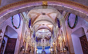 Cathedral Atar Parroquia Dolores Hidalalgo Mexico photo