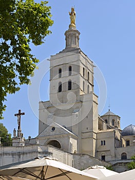 Cathedral at Avignon in France photo