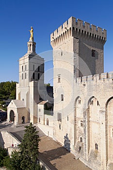 Cathedral of Avignon and Tour de la Campane