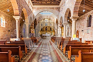 Cathedral of Barichara Santander Colombia photo