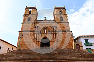 Cathedral of Barichara Santander in Colombia, South America photo