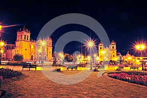 The Cathedral Basilica of the Assumption of the Virgin church of the Roman Catholic Archdiocese of Cusco.