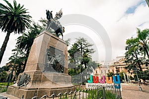 Cathedral Basilica of the Holy Savior in San Salvador de JuJuy, argentina - feb 2th 2024 photo