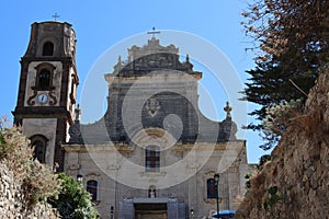 Cathedral Basilica S. Bartolomeo delle isole Eolie Lipari-