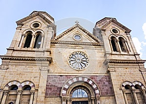 Cathedral Basilica of Saint Francis of Assisi in Santa Fe, New M