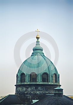 Cathedral basilica of Saints Peter and Paul Roman Catholic gothic church in Philadelphia.