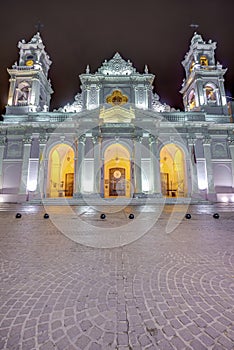 Cathedral Basilica in Salta, Argentina photo