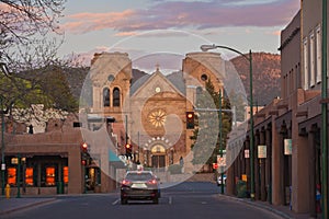 Cathedral Basilica of St. Francis of Assisi in Santa Fe, New Mexico