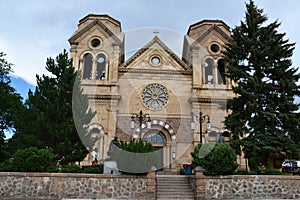 Cathedral Basilica of St Francis of Assisi in Santa Fe, New Mexico