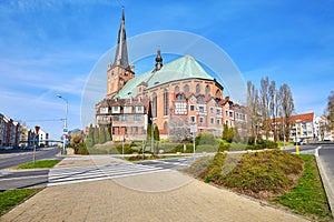 Cathedral Basilica of St. James the Apostle in Szczecin, Poland