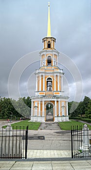 Cathedral bell tower in Ryazan