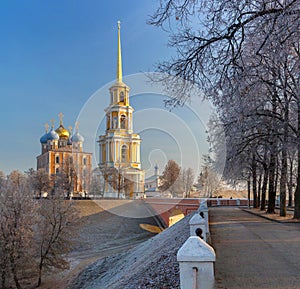 Cathedral bell tower of Ryazan kremlin, XVIIIâ€”XIX century, Ru