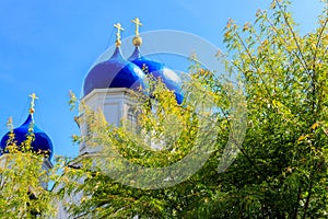 Cathedral of Bogolyubovo icon of Our Lady in Bogolyubovo convent in Vladimir oblast, Russia