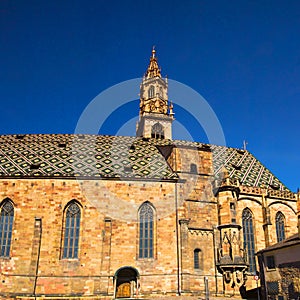 The Cathedral of Bolzano, South Tyrol Italy