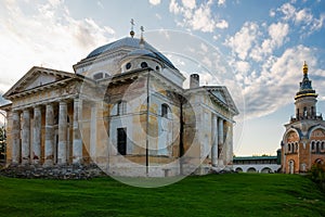 Cathedral of Boris and Gleb in Novotorzhsky Borisoglebsky Monastery. Torzhok