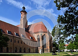 Cathedral in Brandenburg at the River Havel