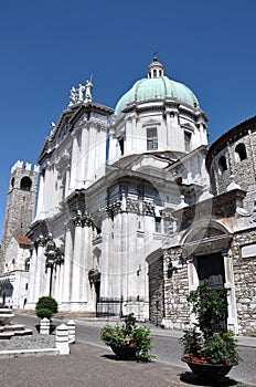 Cathedral of Brescia, Italy photo