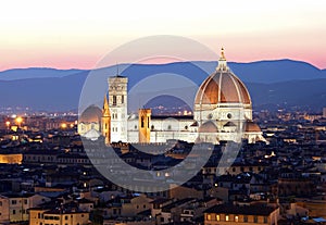 The Cathedral and the Brunelleschi Dome photo