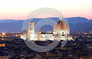 The Cathedral and the Brunelleschi Dome photo