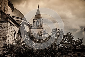 The cathedral of Cahors in France