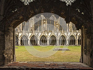 Cathedral in Canterbury, Kent, UK