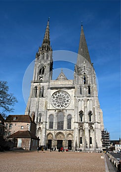The cathedral of Chartres photo