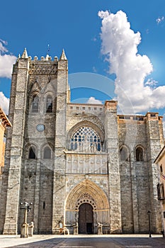 Cathedral of Christ the Savior of Avila, Considered the first Gothic cathedral of Spain