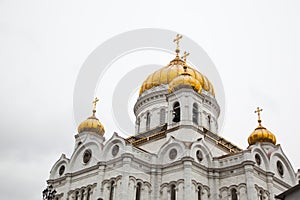 Cathedral of Christ the Saviour with blue sky