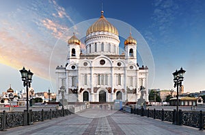 Cathedral of Christ the Saviour in Moscow, Russia