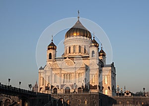 Cathedral of Christ the Saviour. Moscow. Russia