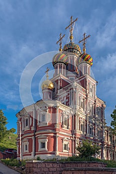 Cathedral Church of the Blessed Virgin Mary Church of the Nativity or Stroganov, Nizhny Novgorod, Russia