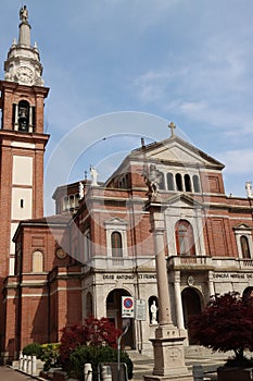 cathedral church of Graffignana Lodi Italy-