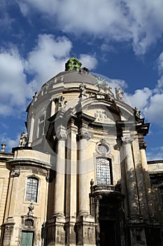 Cathedral church in Lviv